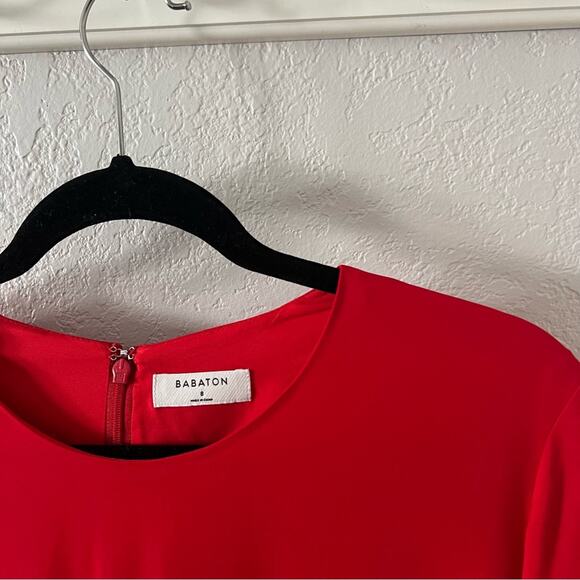 Aritzia Babaton Noah Red Mini Dress - Picture 4 of 10